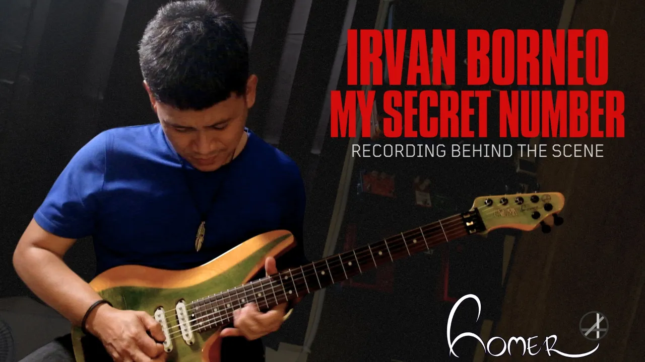 A Glimpse into Irvan Borneo’s Creative Process: Behind the Scenes of the "My Secret Number" Marathon Recording Session